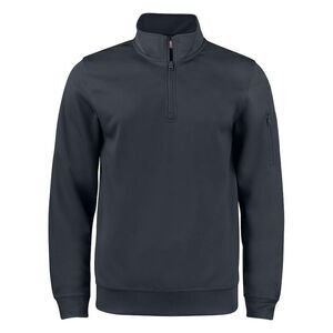 Clique Unisex Adult Basic Active Quarter Zip Sweatshirt / Black